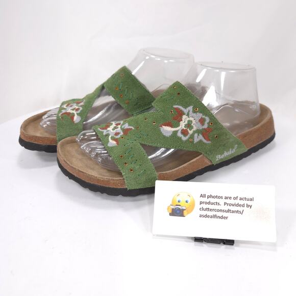 Birkenstock Shoes - Betula by Birkenstock Open Toe Casual Sandals Womens Size 8 39 Green